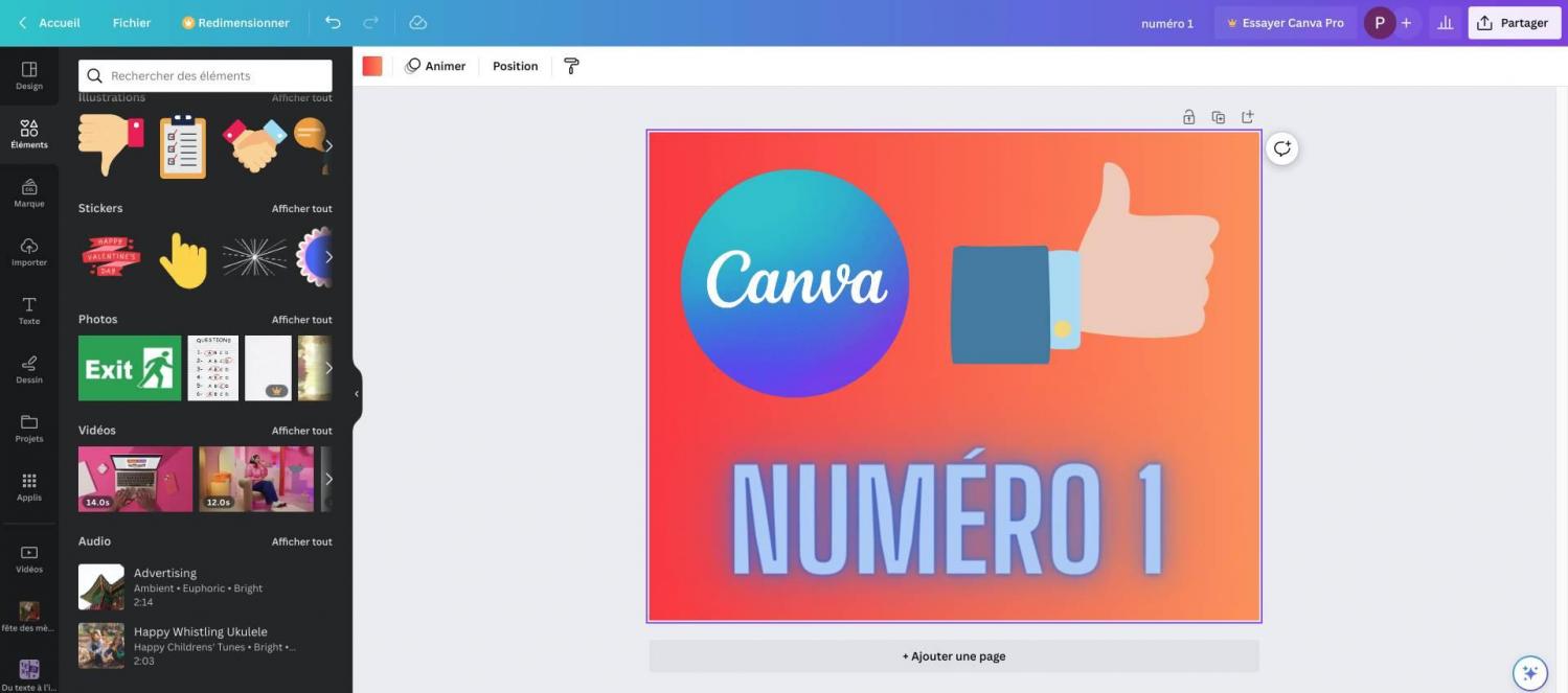 Conclusion sur l'outil Canva