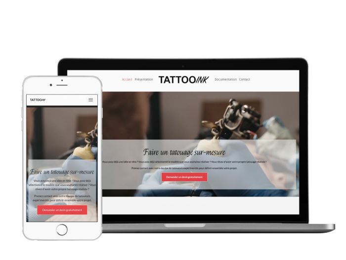 Site salon de tatouage